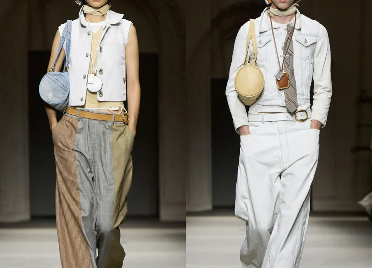 圓筒造型Kisslock Barrel手袋擁有鵝卵石顆粒皮革、麂皮等材質選擇。品牌提供