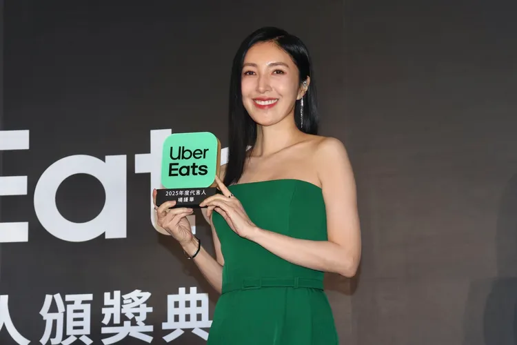 楊謹華得知入圍當下和老公在游泳。莊宗達攝