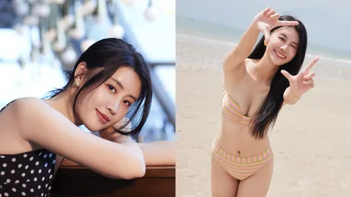 角頭女神大膽解放脫了 比基尼辣洩傲人曲線寵粉