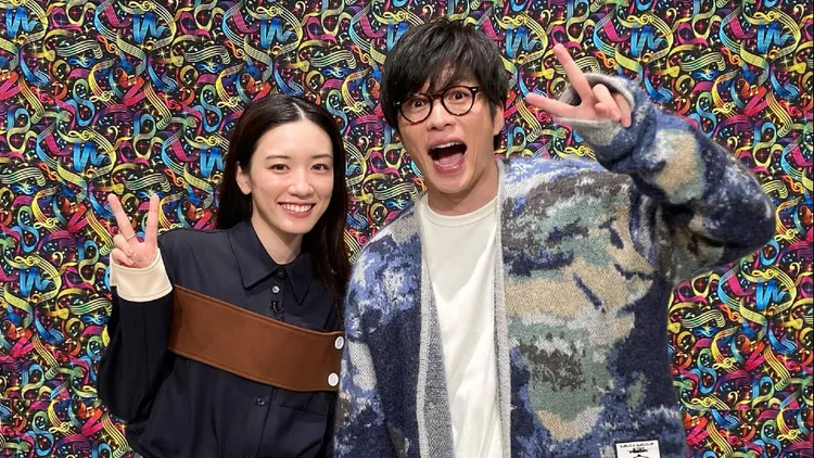 永野芽郁（左）和田中圭今年4月爆出不倫疑雲。翻攝モニタリング IG