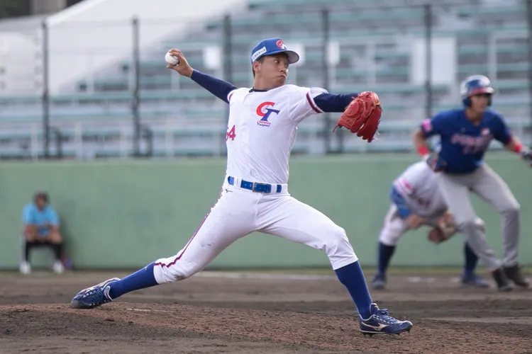 李楷棋守住延長賽兩局。中華棒協