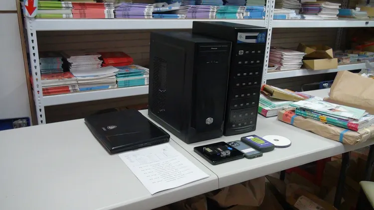 刑事局查獲總侵權逾50萬筆，市值逾40億元。翻攝畫面