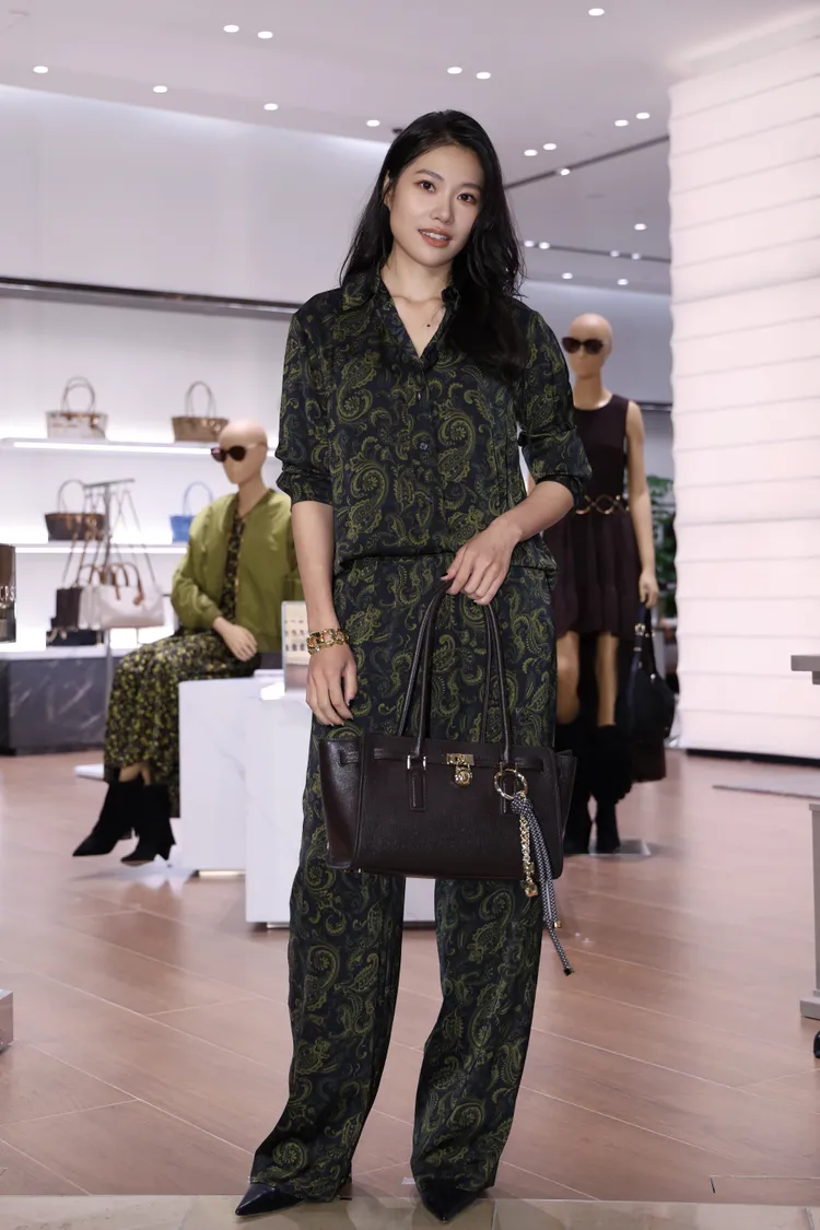 梁湘華現身Michael Kors新店開幕派對。彭欣偉攝