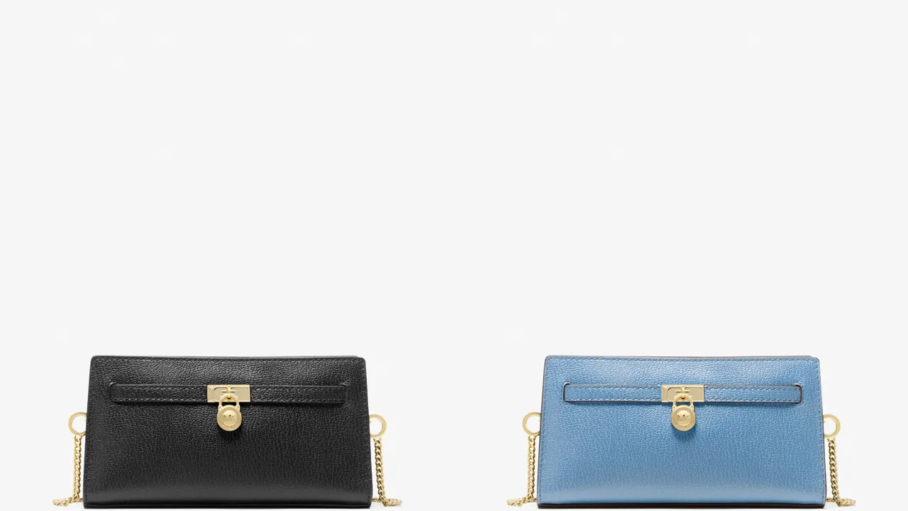 MICHAEL KORS Hamilton小型肩背包,各7900元。品牌提供