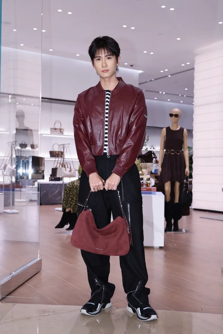 石知田現身Michael Kors新店開幕派對。彭欣偉攝