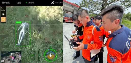 無人機成利器 南市消防局地空協同演練 救災高效率還能辨識人臉
