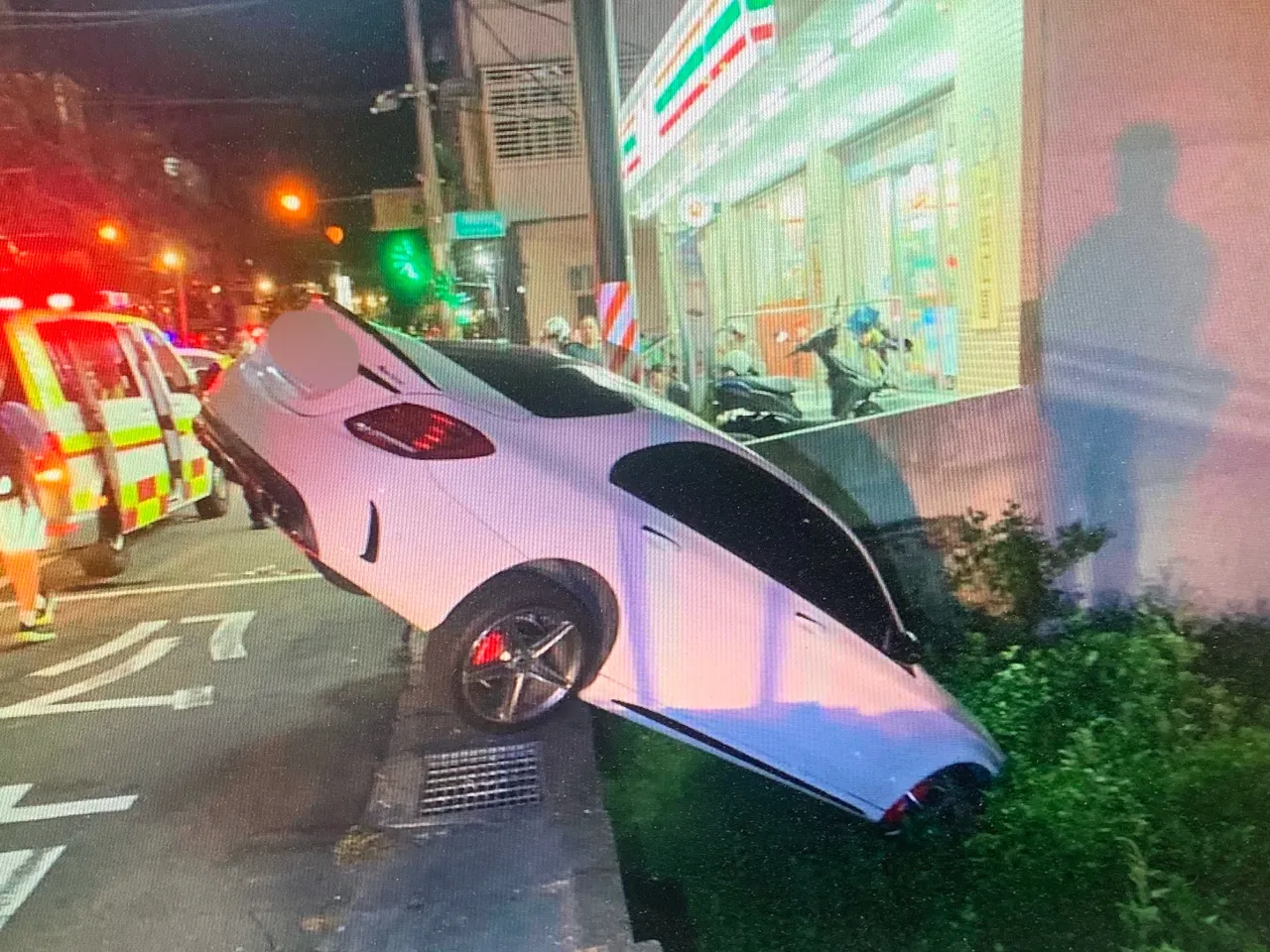 意外现场。龟山警分局提供