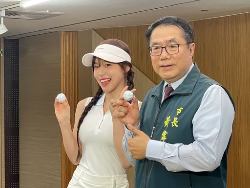 不是棒球!李多慧代言南市高爾夫遊程 力邀韓國鄉親來台揮桿