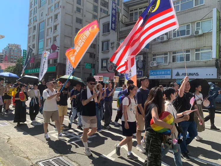 新竹市第一屆同志遊行х彩虹文化祭活動。新竹市府提供