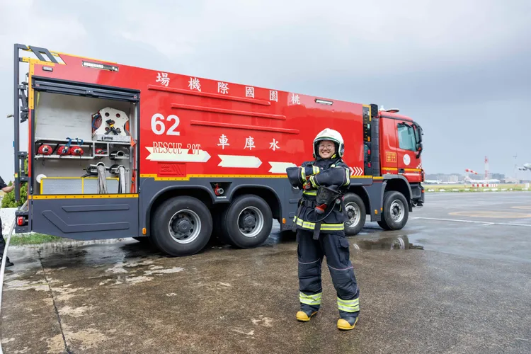 新進消防員甄選分為體能測驗、筆試及面試3階段。桃機提供