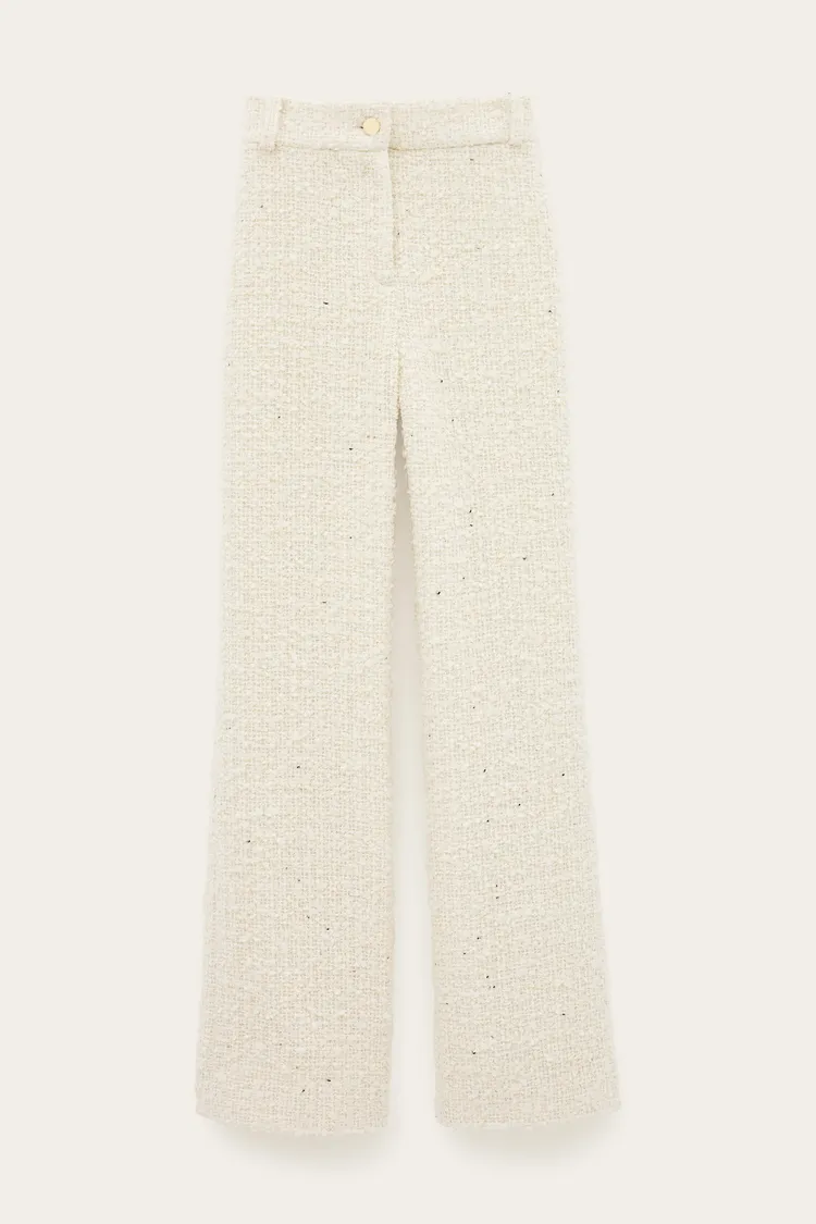 ba&sh PAMO軟呢直筒褲，1萬1680元。品牌提供