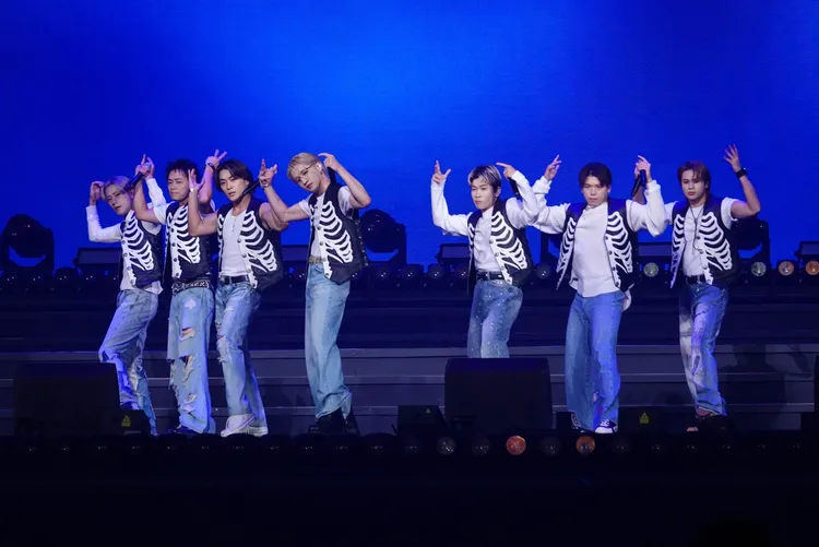 BBZ由深堀未來（左起）、日高龍太、砂田將宏、松井利樹、奧田力也、加納嘉將、海沼流星組成。莊宗達攝