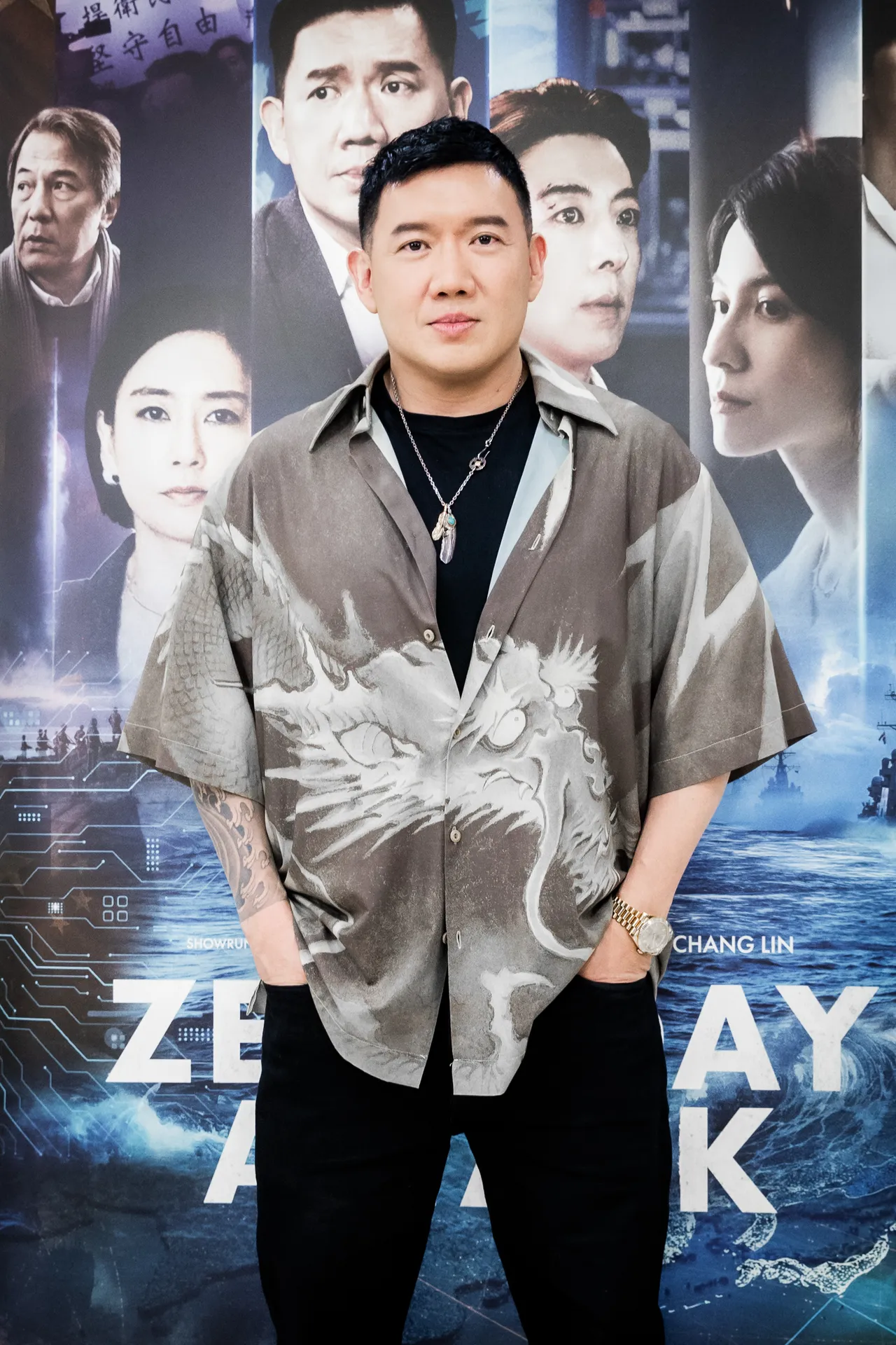 杜汶泽将当导演拍摄在台第一部电影。牵猴子提供