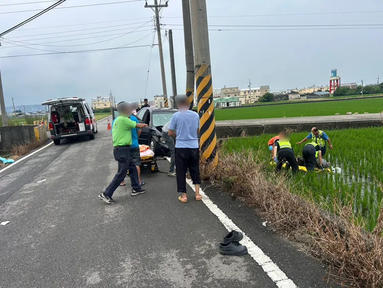 這起事故共造成3人受傷。民眾提供