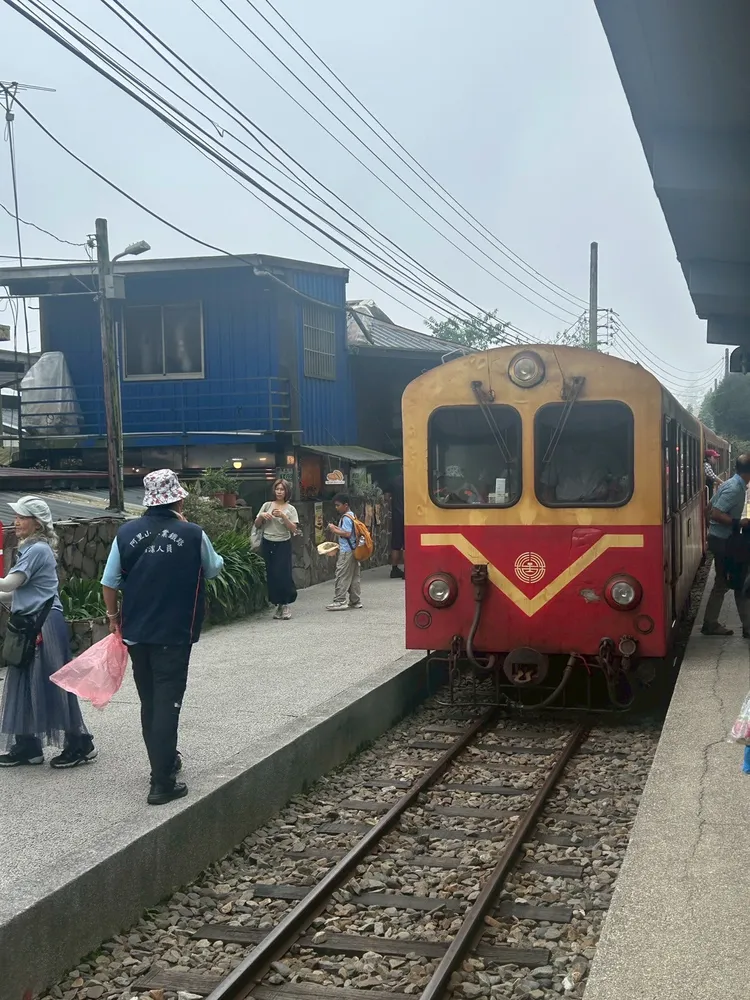 台灣100觀光亮點奮起湖車站走讀歷史人文。阿里山賓館提供
