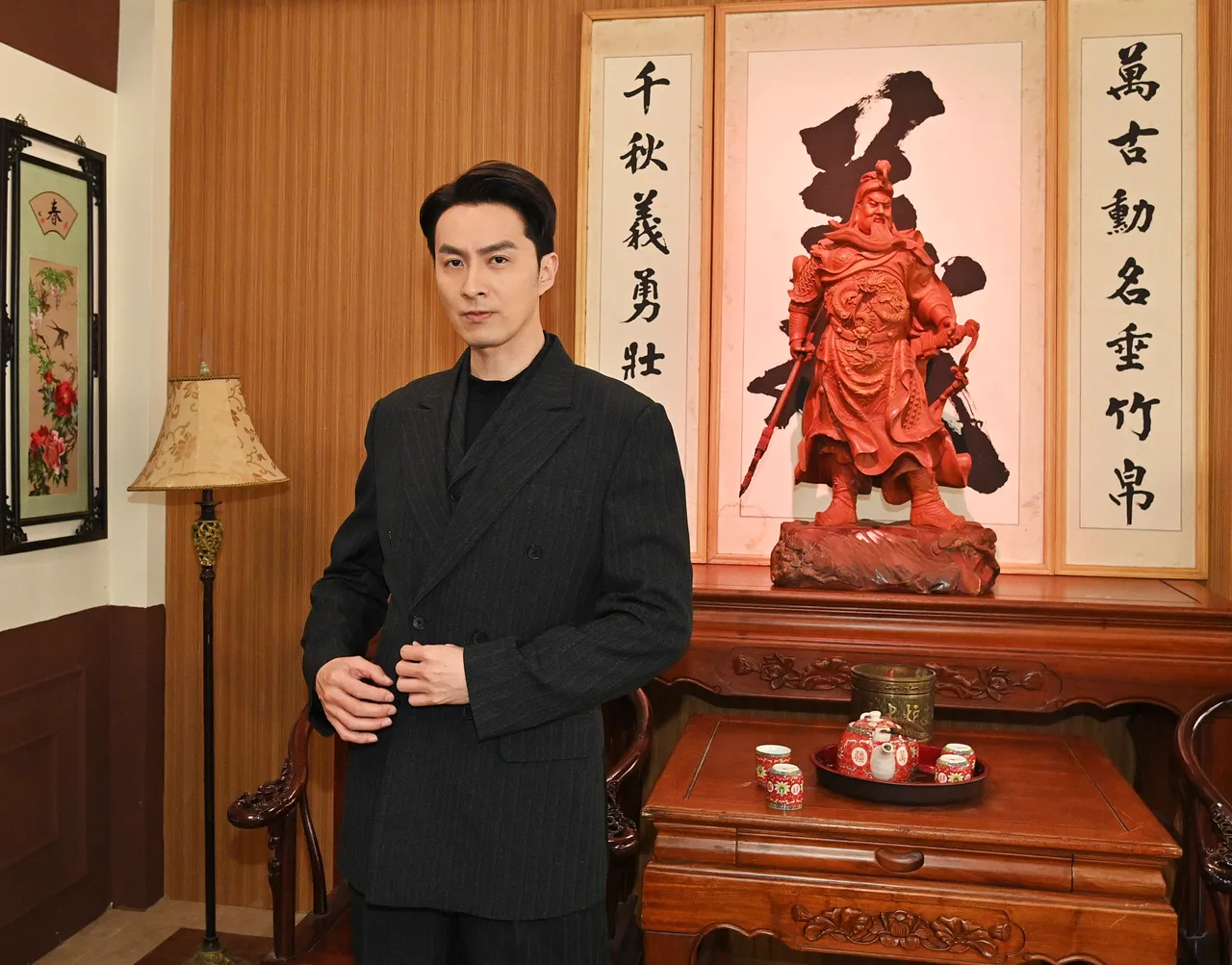 张雁名角色个性重义气。台视提供