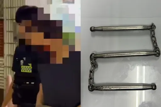 超商門口碰撞!台大碩士生遭三節鞭打破頭濺血 惡煞落網辯:難控情緒