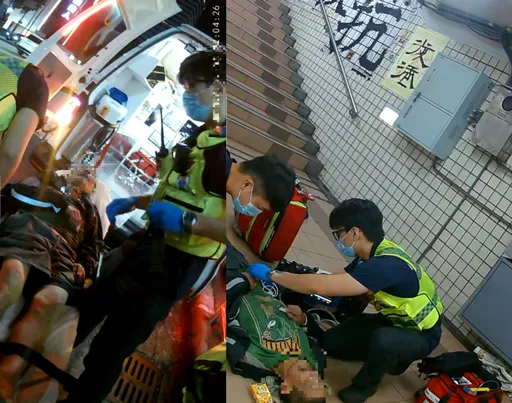 男躺地...身旁滿佈嘔吐物、食物!一查竟疑似中風