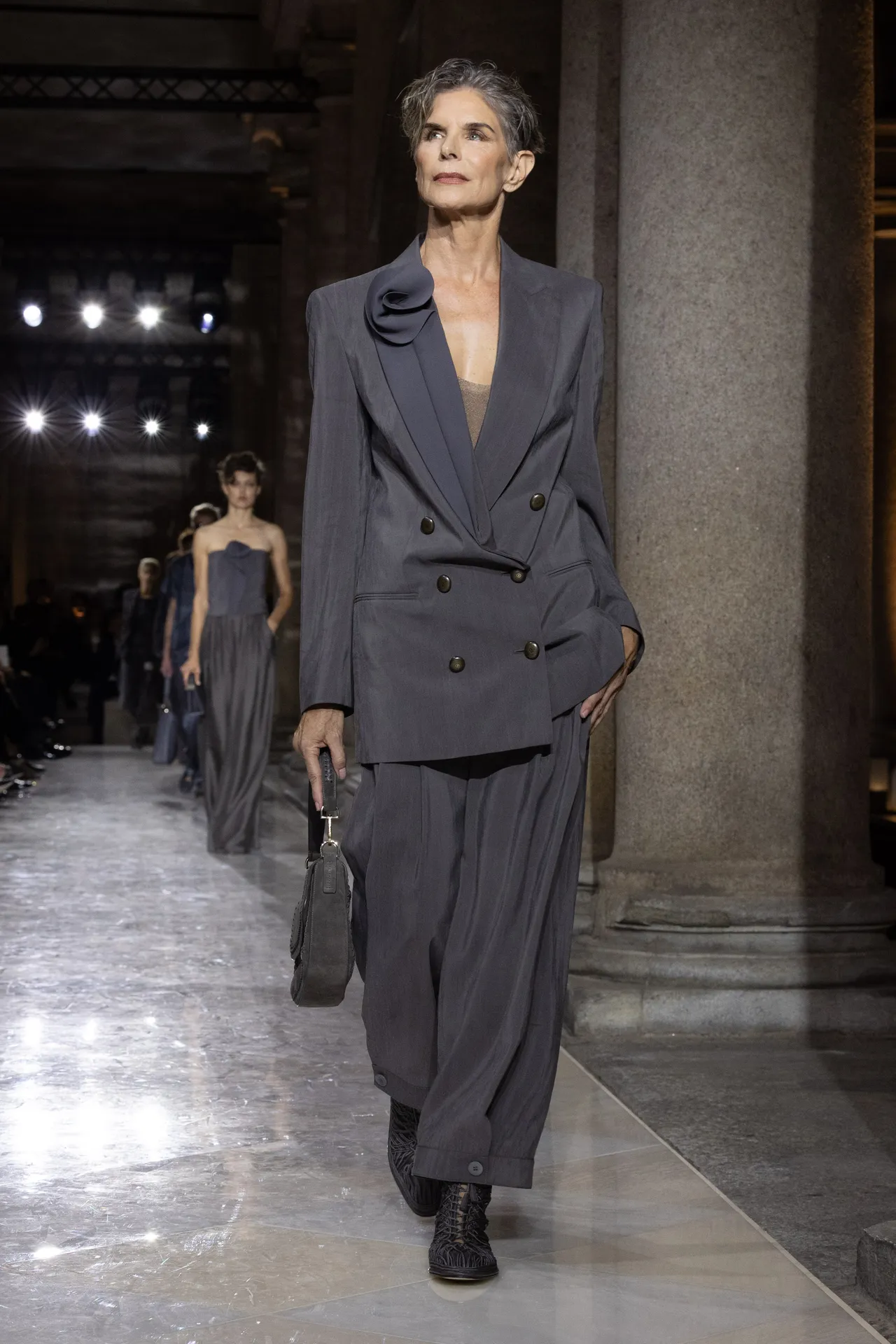Giorgio Armani 2026春夏系列。品牌提供
