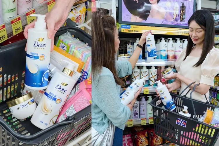 走一趟全聯發現，真的有民眾一次都拿好幾罐，忙著囤貨呢！