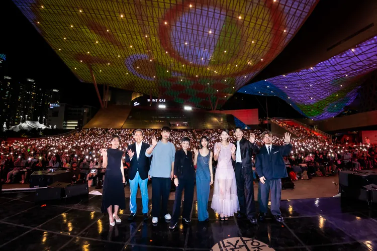 《他年她日》於釜山舉辦世界首映會。甲上娛樂提供