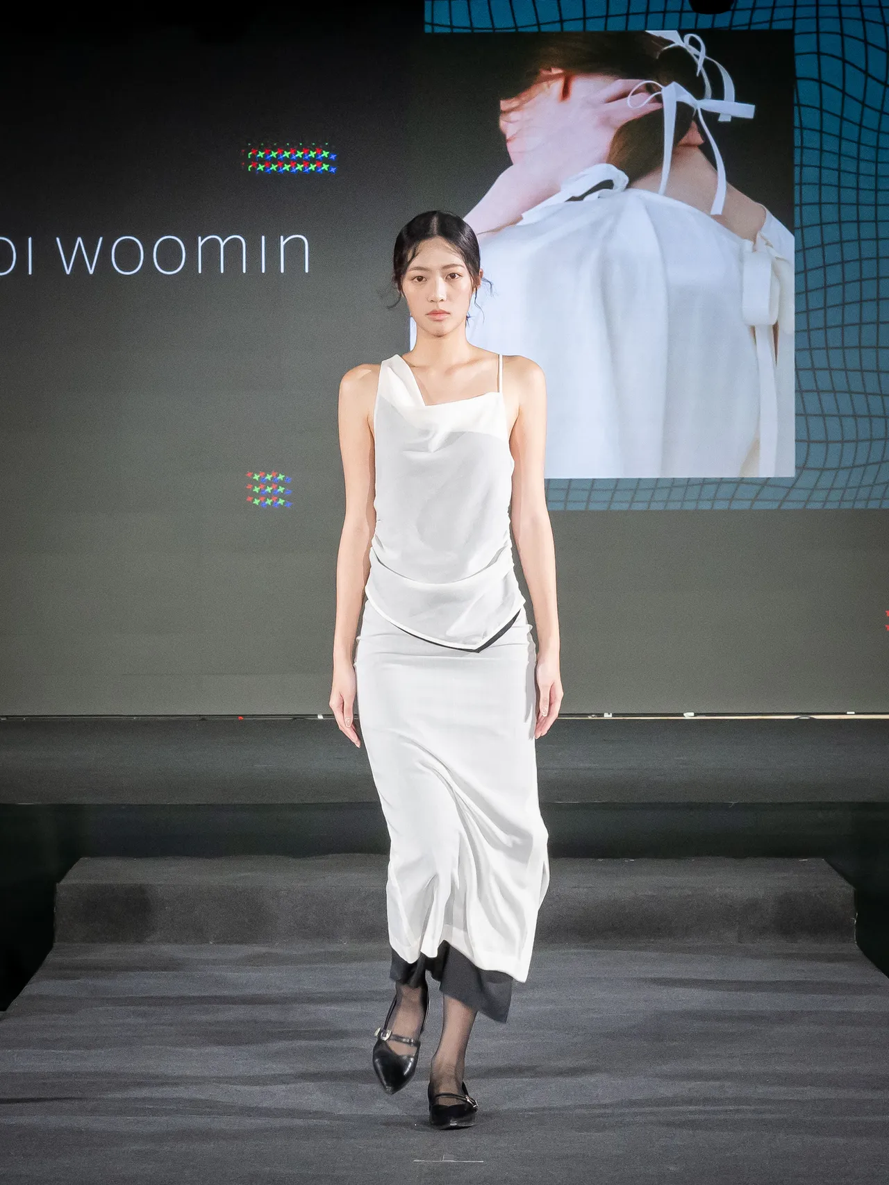 设计师品牌WOOMIN作品。台北时装周提供