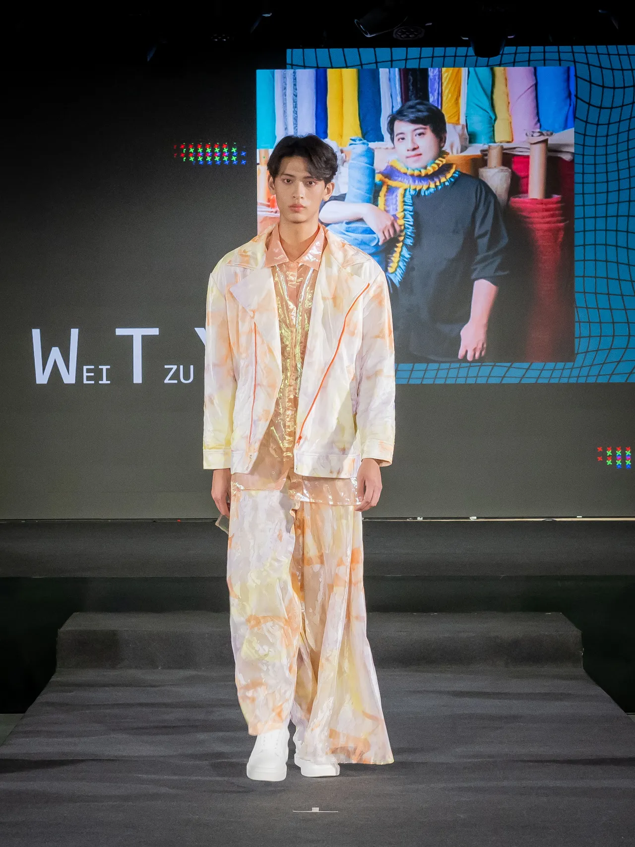 设计师品牌WEITZUYUAN作品。台北时装周提供