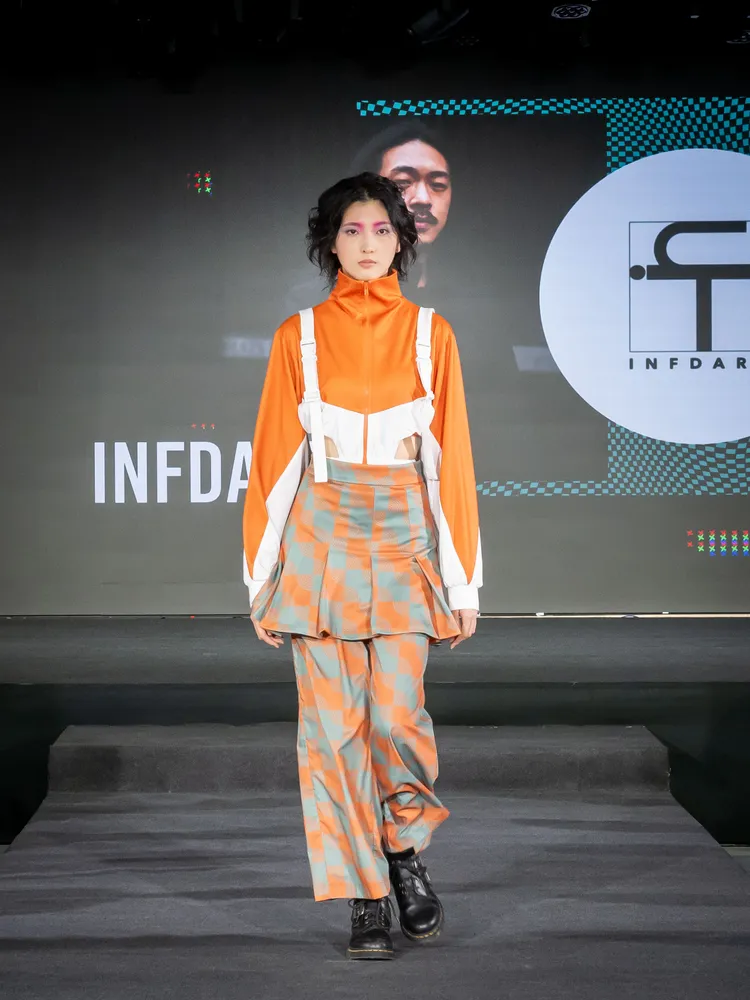 設計師品牌INFDARK作品。台北時裝周提供
