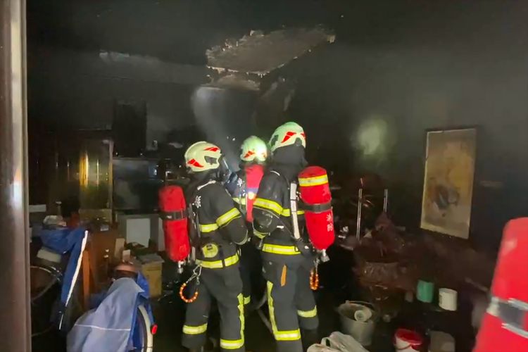 彰化北斗民宅竄火！住警器狂響7旬屋主逃出　44歲兒命喪火窟