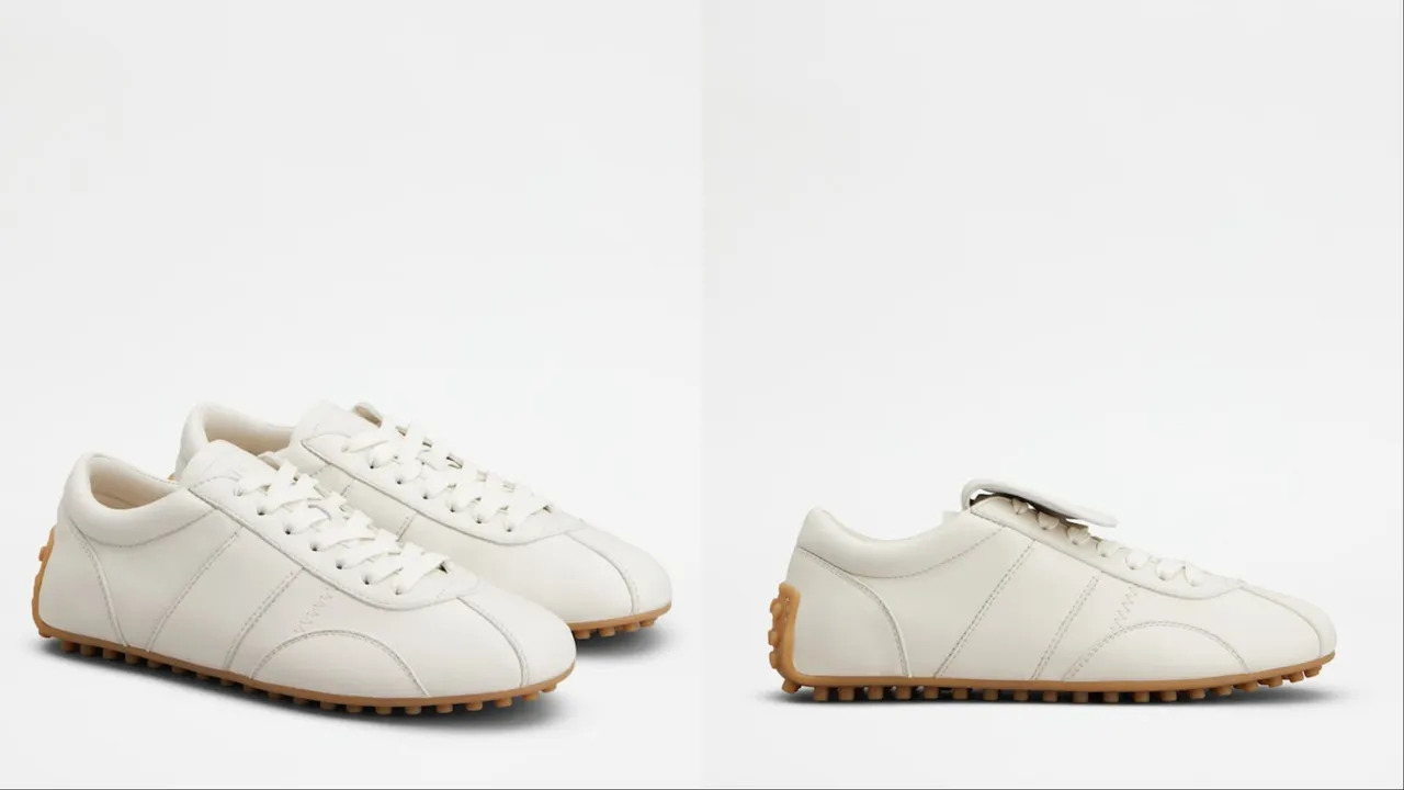 TOD'S T-MARATHON白色休闲鞋,3万5900元。品牌提供