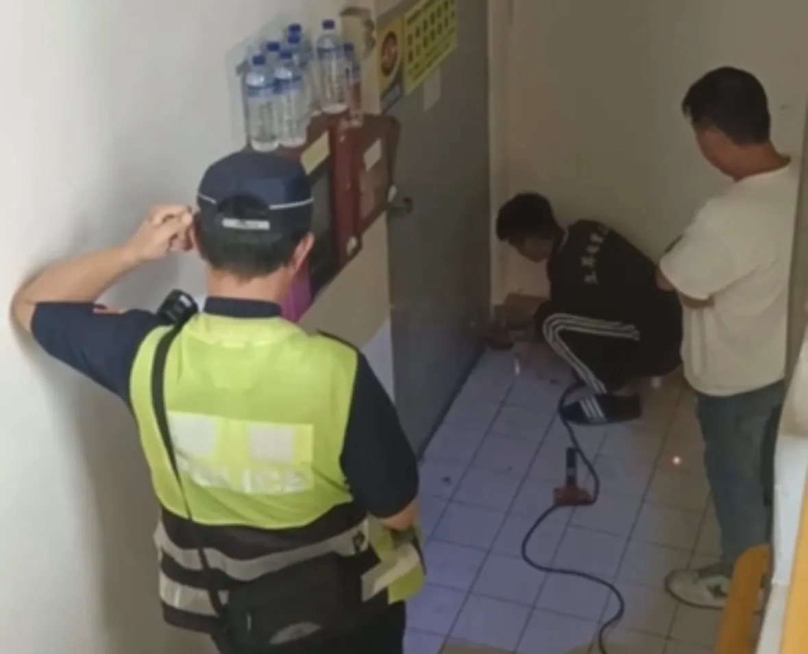 合勤怒轰警方看到有人锯开门,却只旁观不作为,对此警方也驳斥,后续有将5人以现行犯移送。合勤提供