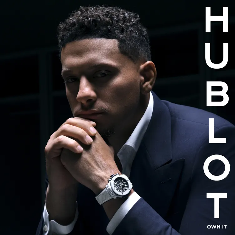 Patrick Mahomes成為HUBLOT全新代言人。品牌提供