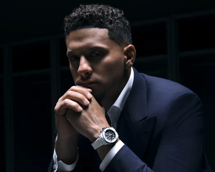 Patrick Mahomes成為HUBLOT全新代言人。品牌提供