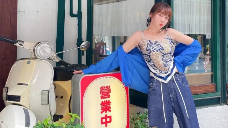 曾與盧廣仲傳出緋聞的泱泱被發現隱身台下觀賞。摘自臉書