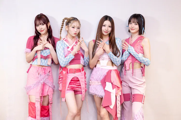 @onefive由KANO（左起）、MOMO、GUMI、SOYO組成。COME ON JKSSP提供