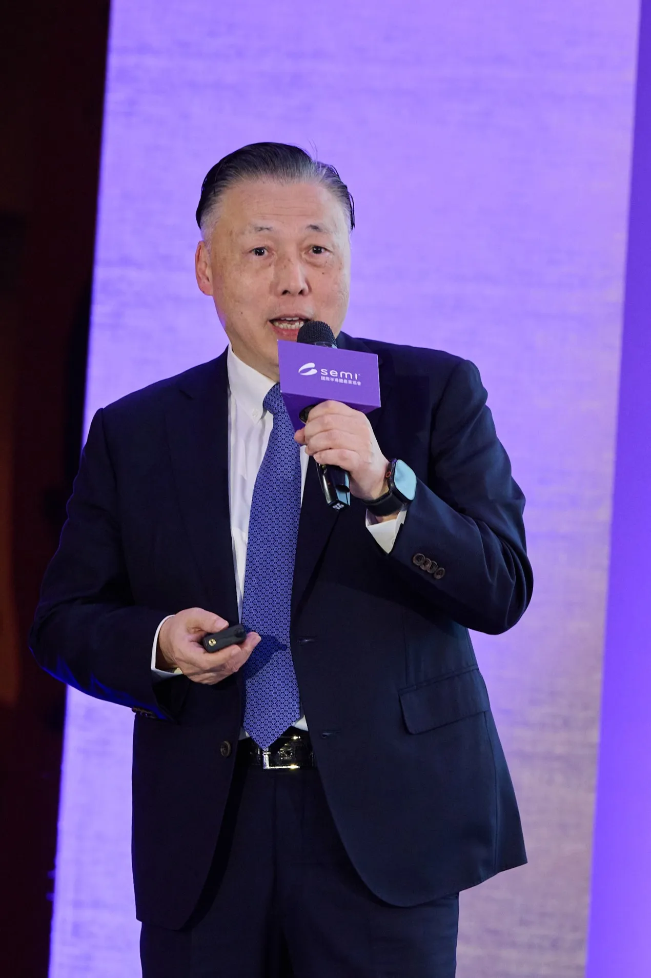 SMEI 全球董事会主席暨日月光投控营运长吴田玉。SEMI提供