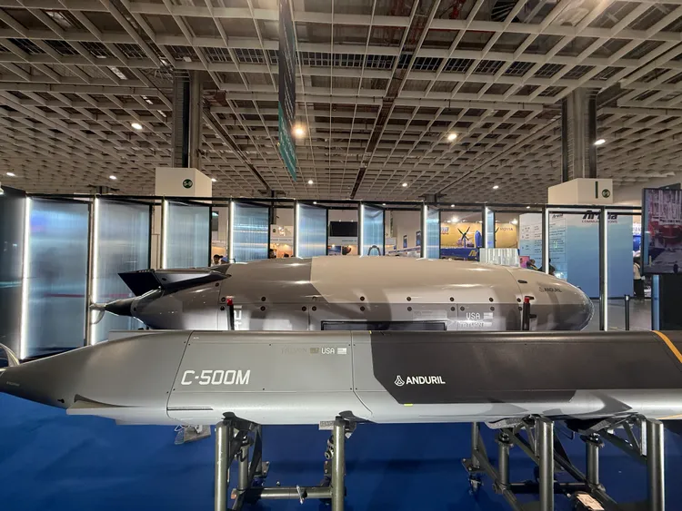 中科院與 Anduril 公開多種無人載具。呂承哲攝