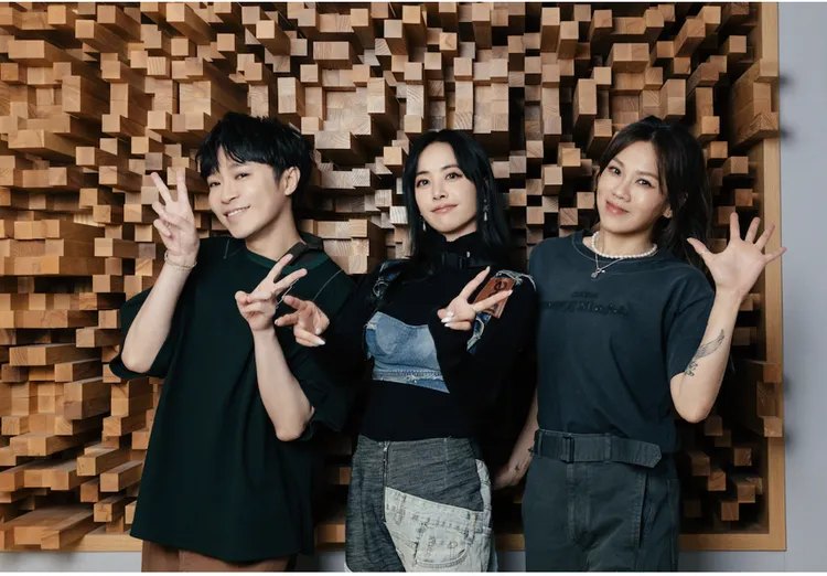 蔡健雅、吳青峰日前作客蔡依林主持的《Pleasure Talks》節目。凌時差提供