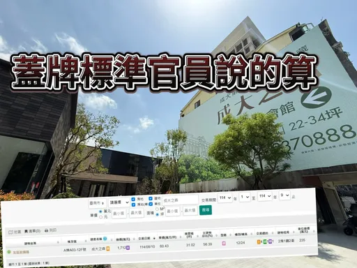建案成交至少51戶「蓋牌」 實登揭露標準地方官自由心證