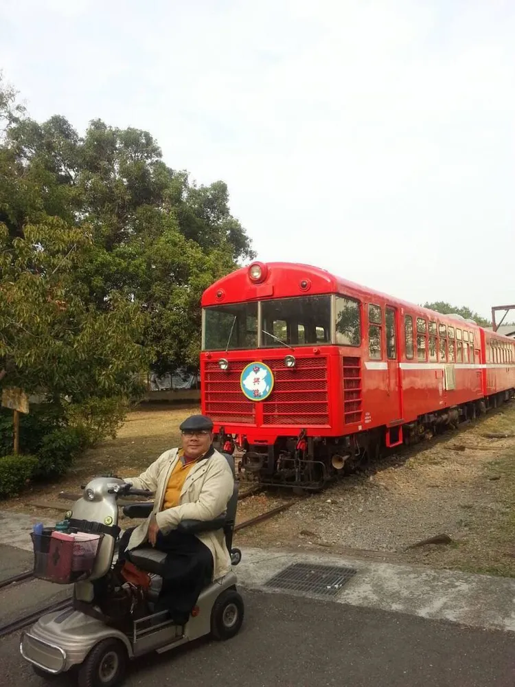 陳凱和喜歡旅行，不受肢體限制。陳豐惠提供