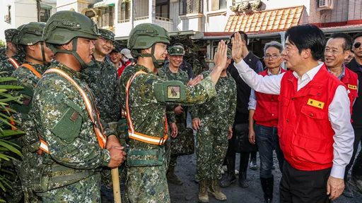 國軍這次可以進災民家協助了 賴清德花蓮勘災授權