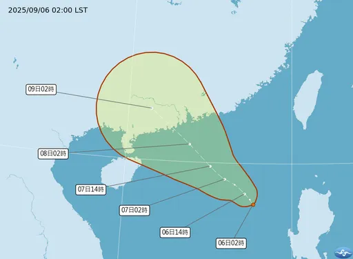 台风「塔巴」最快今生成!最新路径曝光 这几区炸大雨