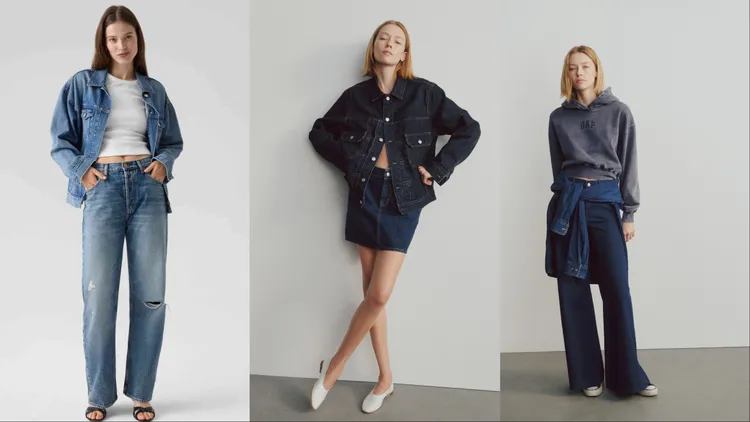 除了可以搭配全套丹寧造型，也可與帽T等休閒感單品混搭出自在風格。品牌提供