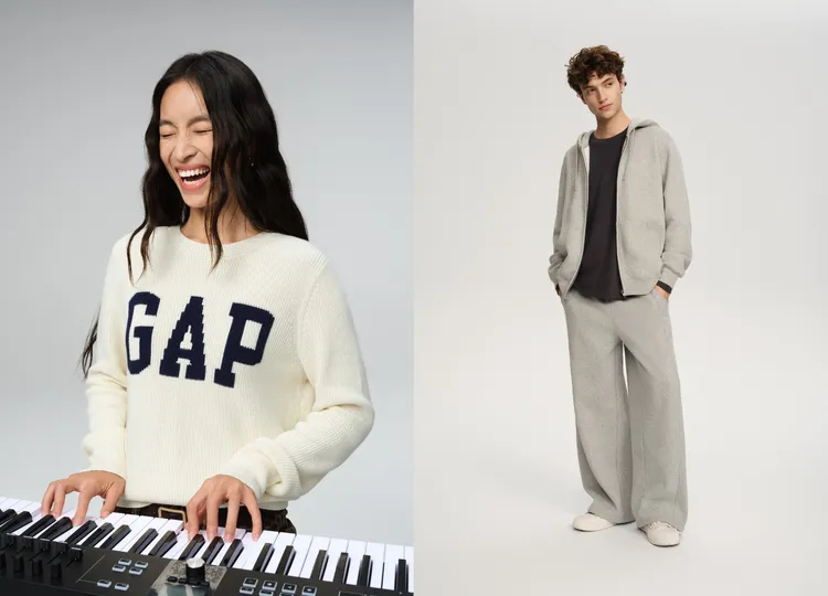 另也將丹寧的休閒感延伸到其他單品之中，打造出舒適上衣、柔軟T恤。品牌提供