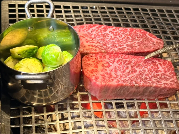 赤身牛排。陳揚盛攝