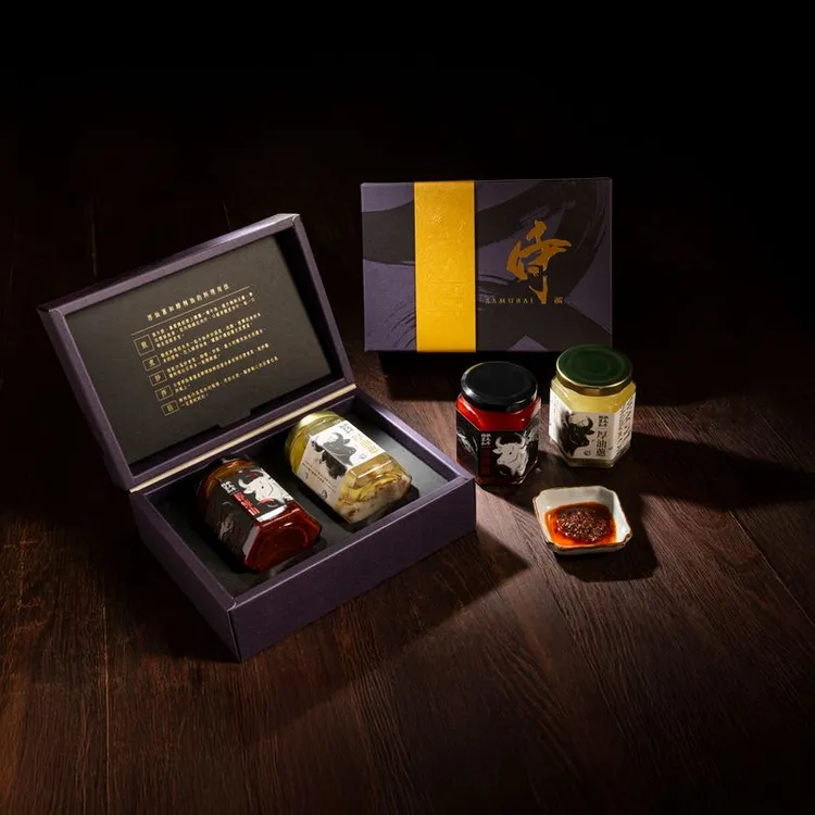 主廚特製辣牛油與油蔥禮盒。業者提供