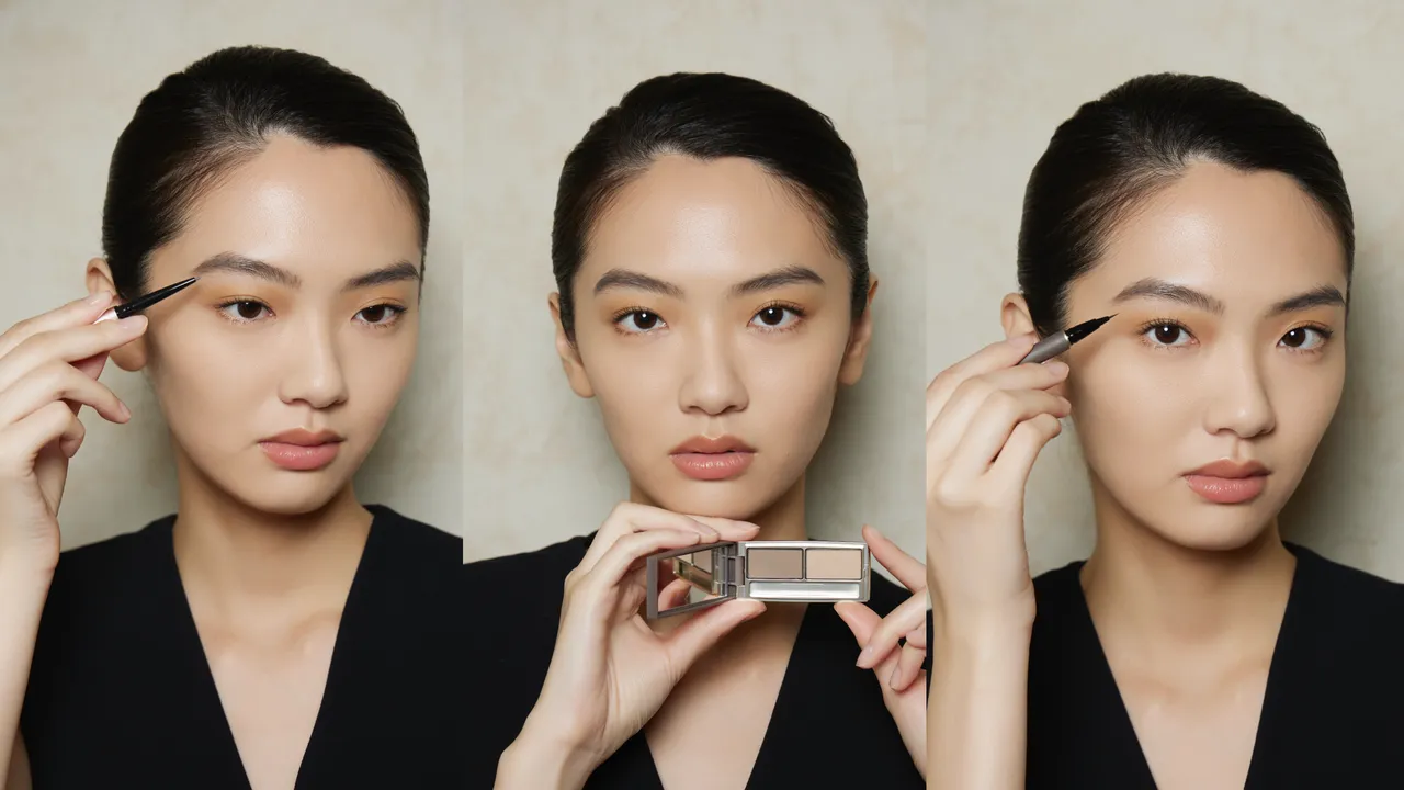 Model示范RMK美妆新品。品牌提供