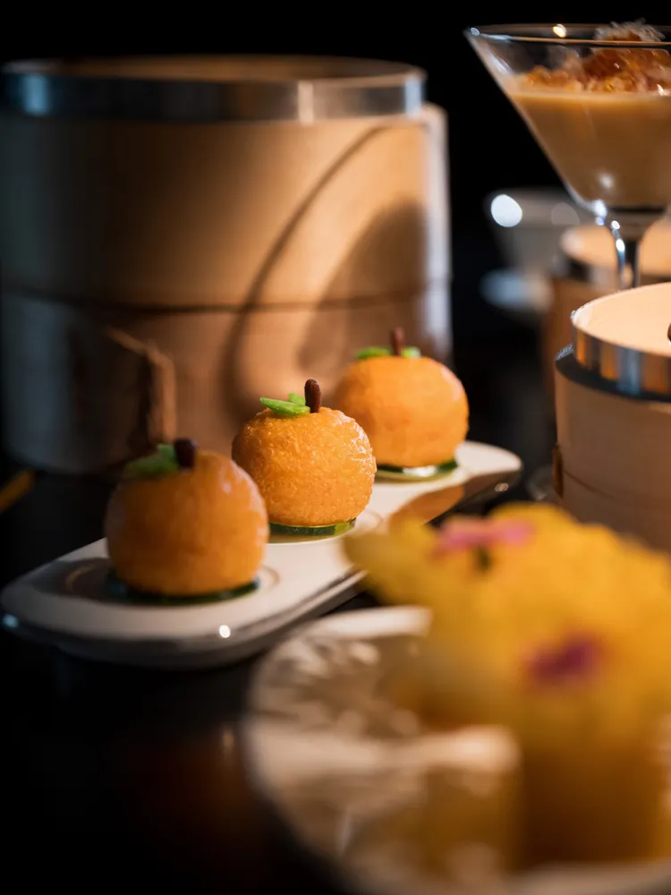 「雅閣」推出嶄新港點美饌。台北文華東方酒店提供