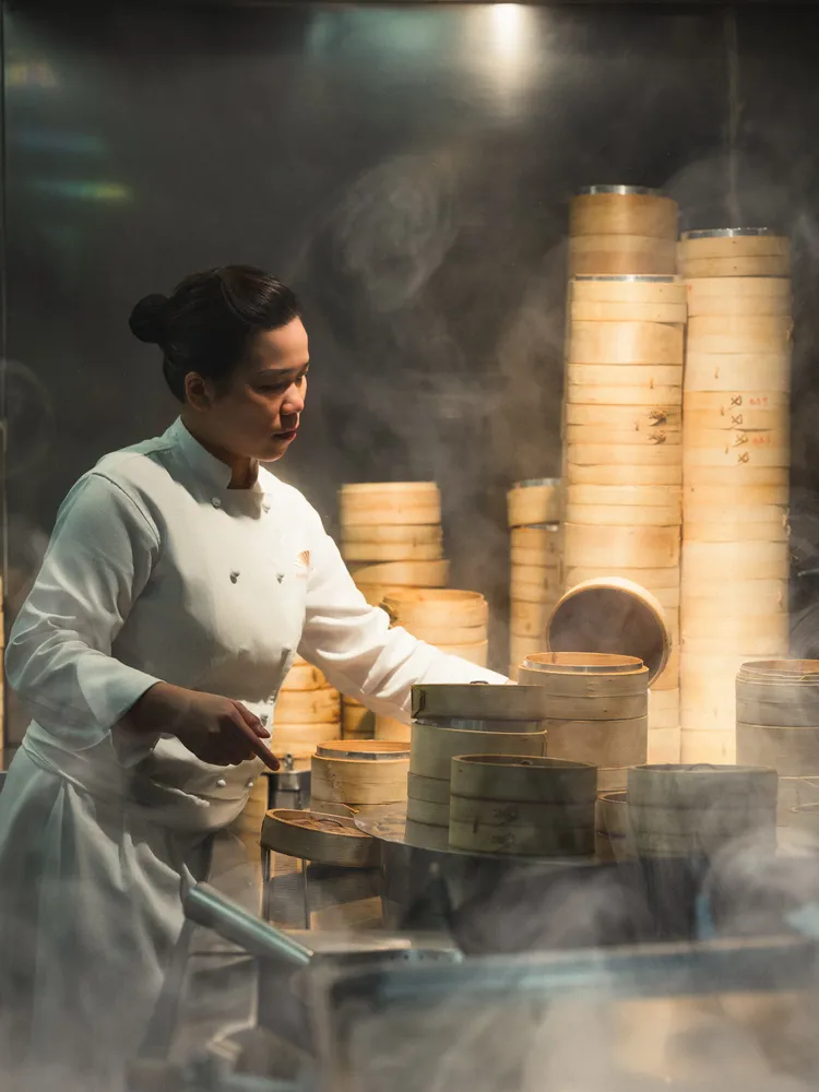 葉銘惠於夏末初秋之際嶄新推出多款精緻港點。台北文華東方酒店提供