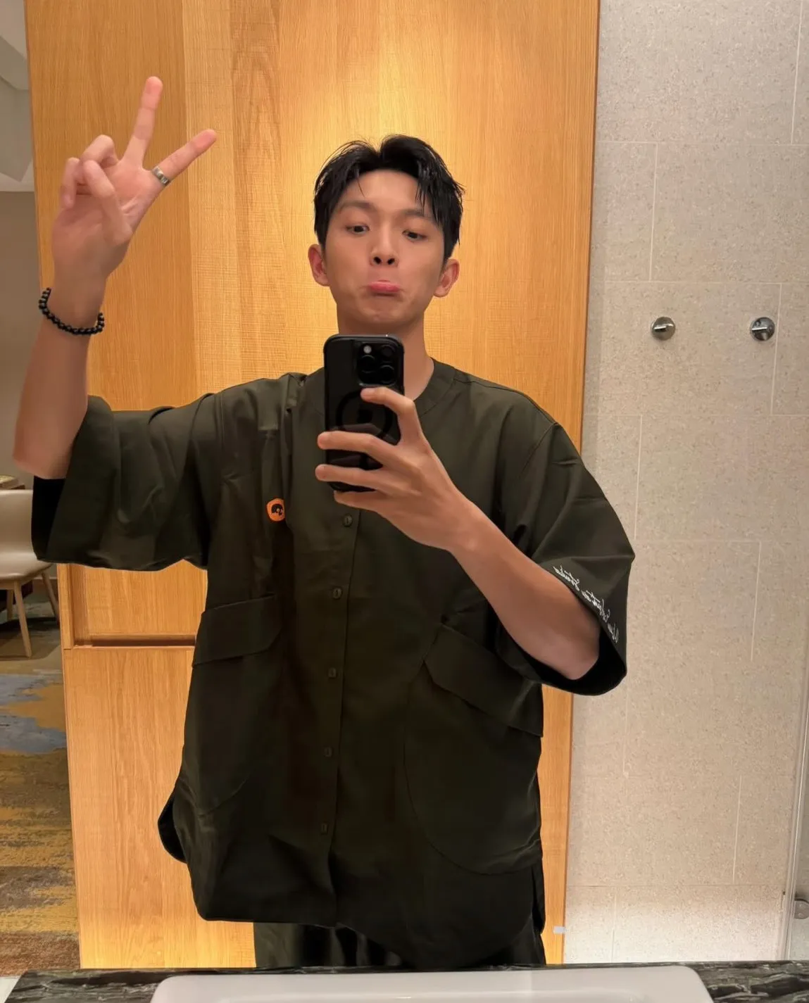 林辉瑝谈到恋情落落大方。翻摄自林辉瑝IG